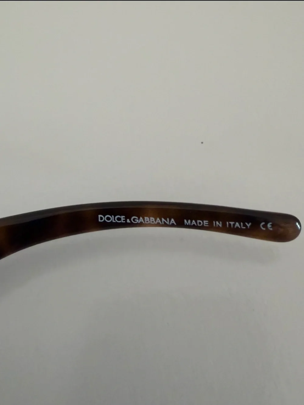 Dolce & Gabbana DG 6031 Vintage Tortoiseshell Wraparound Mask Sunglasses Set Y2K